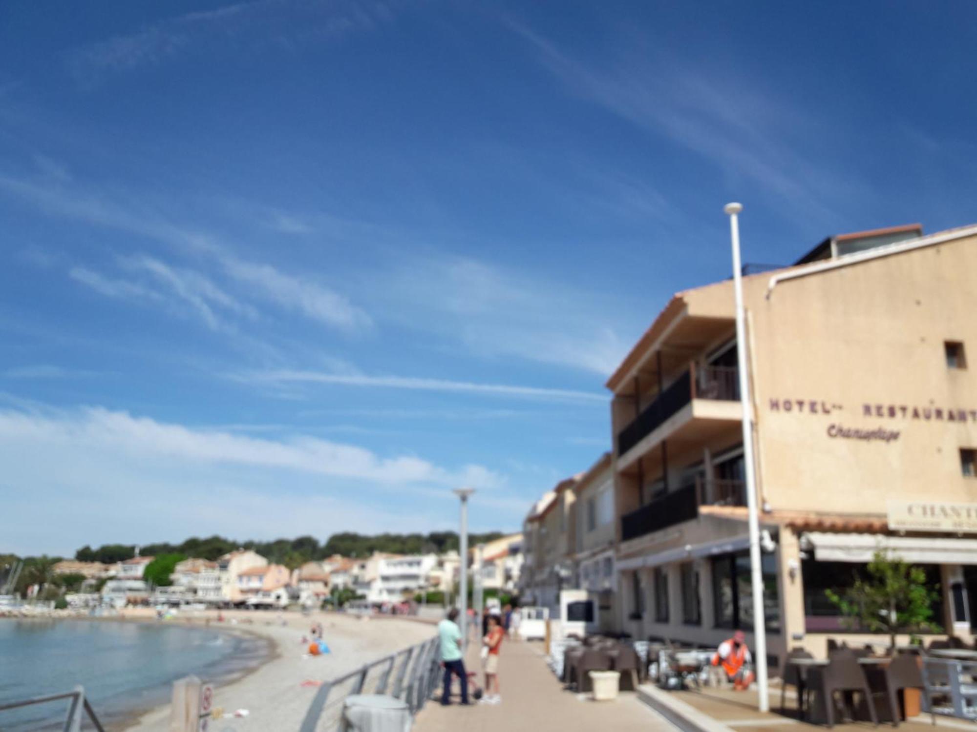 Hotel Chanteplage Saint-Cyr-sur-Mer Eksteriør billede