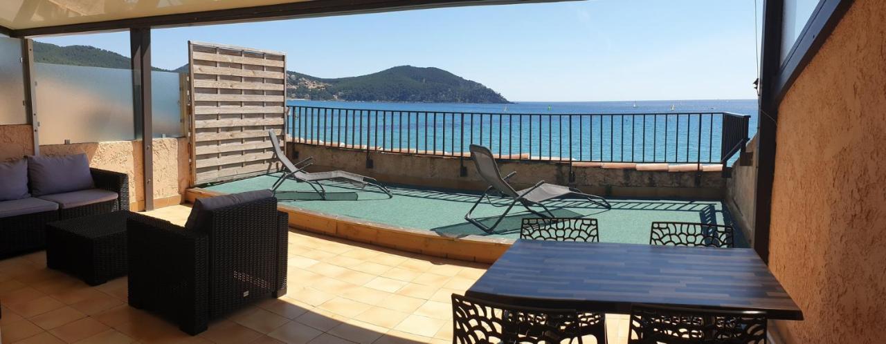 Hotel Chanteplage Saint-Cyr-sur-Mer Eksteriør billede
